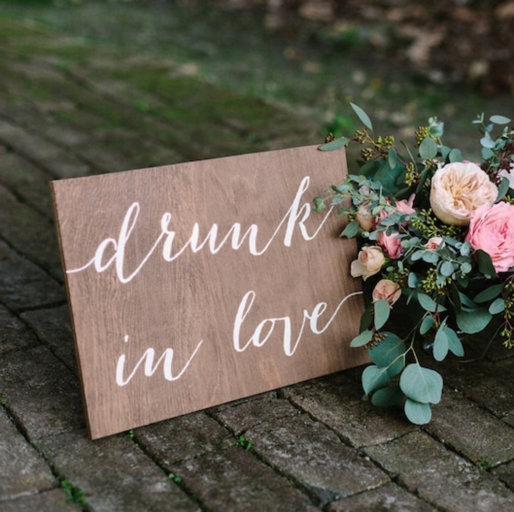Wedding Bar Sign
